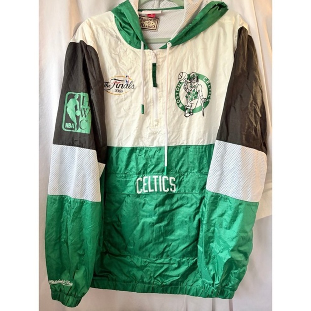 Mitchell & Ness Boston Celtics‎ Hardwood Classics 2008 Finals Quarter Jacket L